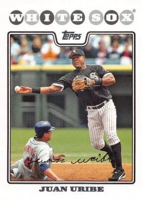 2008 Topps - #639 Juan Uribe - Image 1 of 2