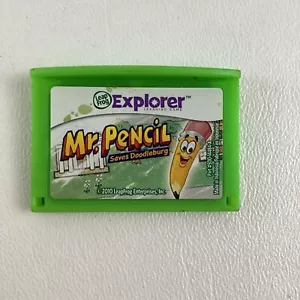 Leap Frog Explorer Game Cartridge Mr. Pencil Saves Doodleburg Learning Game 2010 - Picture 1 of 6