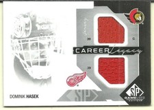 2014-15 SP Game Used Career Legacy Jerseys #CLDK Dominik Hasek D