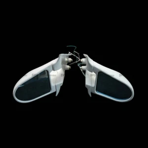 For Toyota Chaser JZX100 RHD Rearview Rear View Mirrors Trim 2Pcs FRP Unpainted - Picture 1 of 12