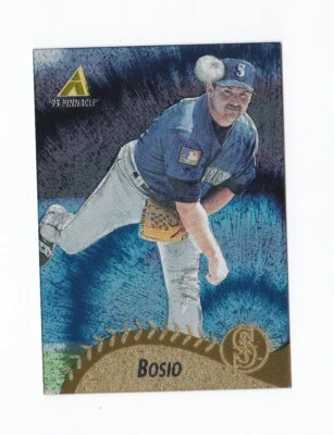 1995 Pinnacle Museum Collection #13 Chris Bosio Seattle Mariners - Image 1 of 2