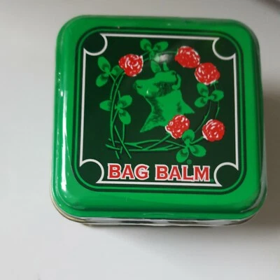 Original 4 oz Tin Dry Chapped Hand Elbows Skin Conditions Lanolin Bag Balm - Image 1 of 3