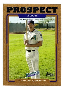 2005 Topps Update Gold #102 Carlos Quentin Diamondbacks BV$2.50 ####/2005 - Picture 1 of 1