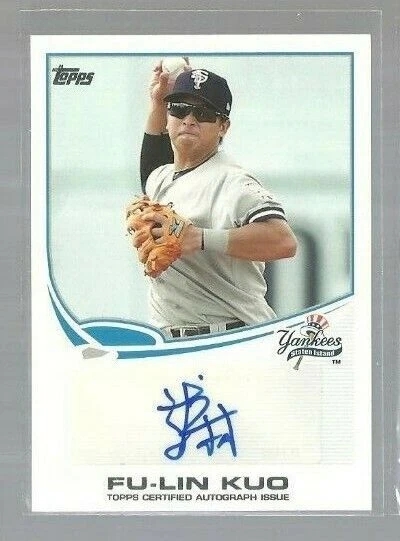 2013 Topps Pro Debut Autographs #FK Fu-Lin Kuo (ref55246) - Image 1 of 1