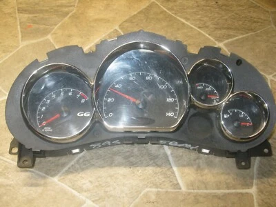 Cuadro velocímetro Pontiac G6 2005-2007 medidores de instrumentos *160.087 millas* OEM  Foto 1 de 4