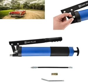 Grease Gun Pistol Grip 10000PSI Professional Heavy Duty Flex Hose Manual NEW - Picture 1 of 12