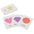 Early Learning Educational Toy English Learning Word Card Pocket Flash Cards
