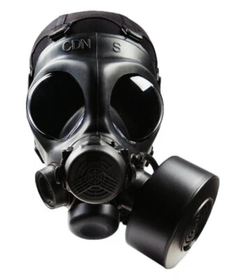 Airboss Defense C4 CE Gas Mask - Size Large (Model: 088841C01) - High-Quality