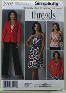 Simplicity Pattern 2703 - American Sewing Guild - sizes 8-16 - Bild 1 von 3