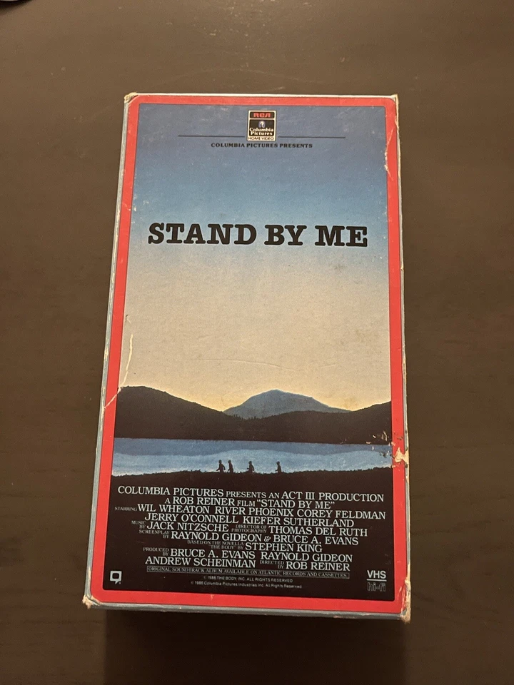 Stand By Me (VHS, 1987) RCA Columbia,Side Fold Flap Orig,Stephen King - Image 1 of 4