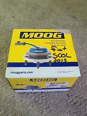 Conjunto de cojinete de rueda y buje trasero nuevo Moog 512571 se adapta a Fiat 500L 14-17  Foto 1 de 4