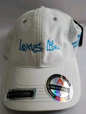 Lexus Antigua Golf Hat Technical Fit Ball Cap Desert Cool Heat Releasing Tech - Image 1 of 4