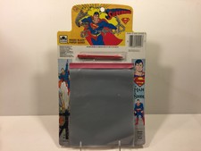 1989 Vintage SUPERMAN Golden MAGIC SLATE PAPER SAVER DC Comics