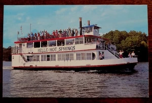 Vintage Belle of Hot Springs Postkarte - Lake Hamilton AR - unbenutzt unbesendet - selten - Bild 1 von 2