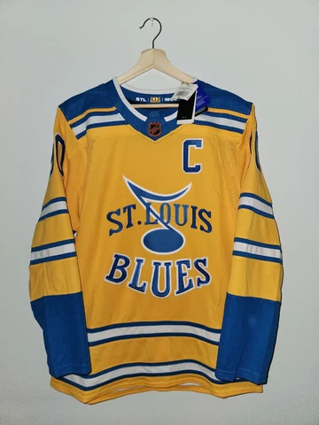 St Louis Blues Ryan O'Reilly Reverse Retro 2.0 Adidas Jersey Size 50 NWT Cover