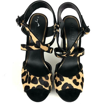 Zapatos de tacón alto con estampado animal Office London talla 41 Foto 1 de 4