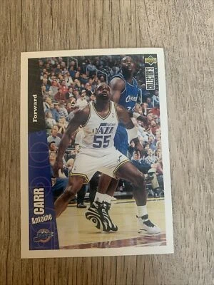 1996-97 Collector's Choice Basketball #154 Antoine Carr - Image 1 of 2