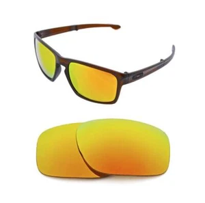 NUEVO LENTE DE REPUESTO POLARIZADO ROJO FUEGO PARA GAFAS DE SOL OAKLEY SLIVER - Imagen 1 de 5