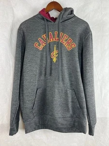 Cleveland Cavaliers Performance Hooded Sweatshirt Medium Gray - Picture 1 of 2