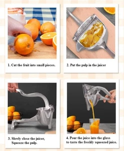 Spremiagrumi manuale resistente spremiagrumi spremiagrumi estrattore premium portatile = - Foto 1 di 5