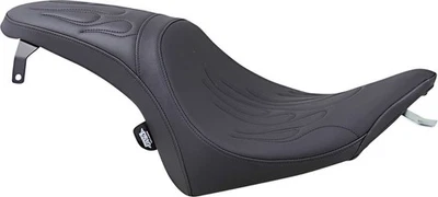 Asiento depredador Drag Specialties - punto de llama - 0810-1597 Foto 1 de 4