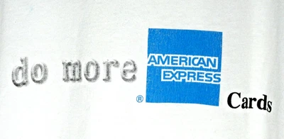 Vintage American Express T Shirt XL Mens Visa Mastercard Banking Promo Tee - Image 1 of 4