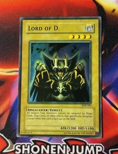 YuGiOh 2002 Lord Of D. SDK-041 Super Rare Unlimited - Heavy Faded Error NM/VLP - Picture 1 of 2