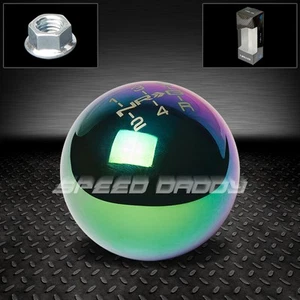NRG HONDA ACURA JDM RACING MANUAL 5-SPEED MT HEAVY BALL STICK SHIFT KNOB IRIDIUM - Picture 1 of 1