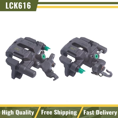 Pinzas de freno traseras izquierda y derecha con soporte para Mazda 323 1990-1991 Foto 1 de 4