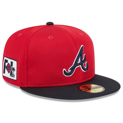 Authentic New Era MLB On-Field 59Fifty Fitted Cap Atlanta Braves Spring Training - Image 1 of 4