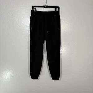 Lululemon Pants Mens Small Black Surge Jogger Zip Pockets Athletic Running Gym - Picture 1 of 8