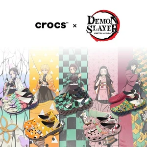 Crocs x Demon Slayer Echo / All Terrain / Classic Clog Men Unisex Sandals Pick 1 - Picture 1 of 6