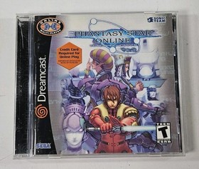 Phantasy Star Online Ver: 2 (Sega Dreamcast, 2001) Game Complete Cib Tested