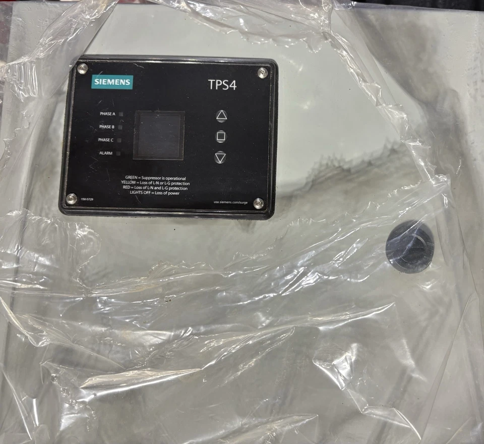 NOVO Siemens Industrial TPS4E12300XD2 SPD TIPO 2 TIPO AMBIENTAL 4 480/277V - Imagem 1 de 4