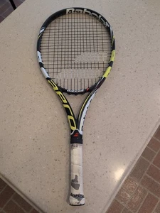 Babolat Tennis Racquet Aeropro Drive 26 Jr 100 Sq In. Graphite Grip 4 Racket - Picture 1 of 11