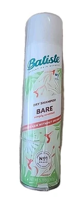 ( 1 ) Batiste • DRY SHAMPOO • BARE Simply Scented  5.71 oz / 162g  Cans (4H) - Image 1 of 4