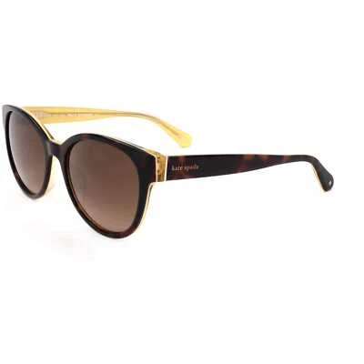 Kate Spade Women's Nathalie 55mm Havana Sunglasses NATHALIE-G-S-HJV-55 - Image 1 of 3