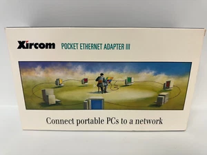 ADAPTADOR ETHERNET BOLSILLO XIRCOM PE3-10B2 (AM) III BNC 10BASE-2 NUEVO - Imagen 1 de 12