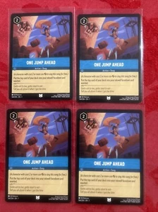 x4 Disney Lorcana - Un salto por delante - 164/204 tirar a la manga como nuevo x4 - Imagen 1 de 7