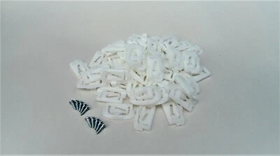 ¡50 clips de moldeo de vidrio y tornillos de perno! Se adapta a: 1975 en adelante F-Body G-Body y AMC, etc. Foto 1 de 2