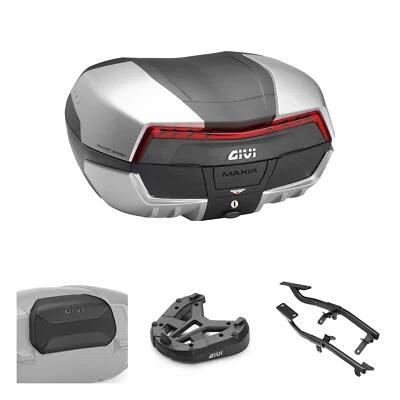 Kit bauletto GIVI V58 MAXIA 5 alluminio CF MOTO 800 MT LIMITED EDITION 2022-2024 Foto 1 de 4