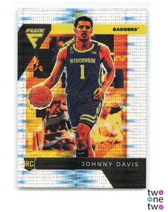 Johnny Davis 2022-23 Chronicles DP Flux Pulsar RC #7 Badgers Wizards