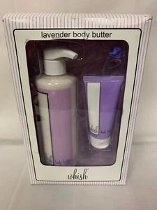 Whish All Natural Organic Lavender or Pomegranate Body Butter 16oz & 2 oz Bonus - Picture 1 of 6