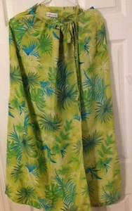 Worthington Beach Sarong Cover Up Tie Draw String Excellent Condition - Picture 1 of 5
