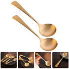  2 Pcs Handmade Pure Copper Spoon Serving Spoons for Cooking Tablespoon Thicken