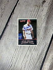 2007 MultiAd Sports Memphis Redbirds Dyar Miller #32 Signed Auto Card