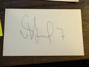 Igor Larionov Detroit Red Wings signed autograph Hockey 3x5 index card - Picture 1 of 1