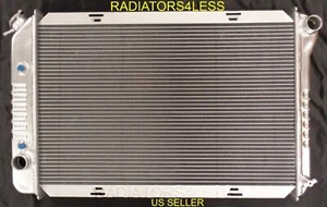 NEW 3 ROW ALUMINUM RADIATOR 71 72 73 FORD MUSTANG COUGAR - 69 70 71 TORINO - Picture 1 of 2