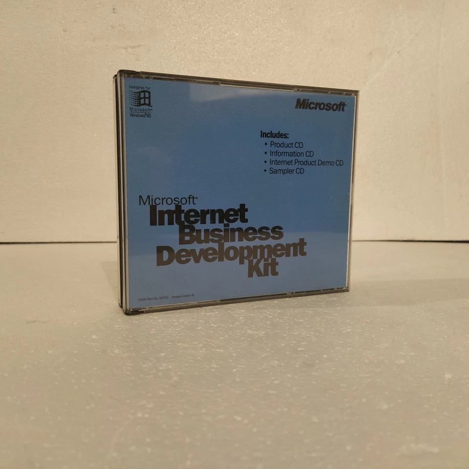 Microsoft Internet Business Development Kit - Windows 95 - 4 CD -  - Immagine 1 di 3