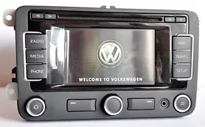 2020 V12 VW RNS315 BLUETOOTH T5 Transporter Scirocco Caddy EOS Maggiolino navigazione - Foto 1 di 11